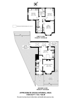 Floorplan area for info only, not for £/sq. ft valuation