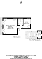 Floorplan area for info only, not for £/sq. ft valuation