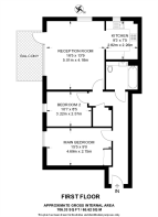 Floorplan area for info only, not for £/sq. ft valuation