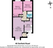 Coloured 2D Floorplan