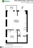 Floorplan area for info only, not for £/sq. ft valuation