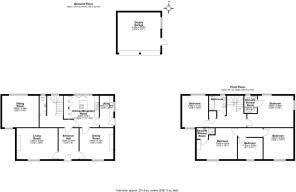 The Pond House, The Hill, Westleton, - Floorplan.