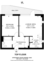 Floorplan area for info only, not for £/sq. ft valuation