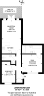 Floorplan area for info only, not for £/sq. ft valuation