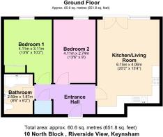 10 North Block , Riverside View, Keynsham - all fl