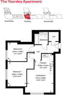 the yearsley apartments plot 45 floor plan ingatestone grove, essex