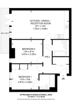 Floorplan area for info only, not for Â£/sq. ft valuation