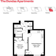 rosebery wynd - dundas apartment floor plan - plot 134