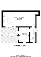 Floorplan area for info only, not for £/sq. ft valuation