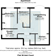 Flat 36 Ash Court - all floors 2