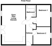 Apartment 8, 29 Quinn Square, Droylsden - all floo