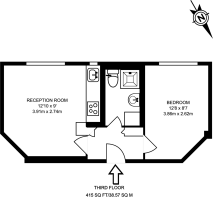 Floorplan area for info only, not for £/sq. ft valuation