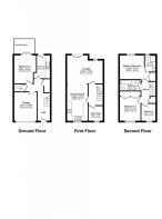 Modern 3/4 Bedroom Townhouse in Newport, NP19