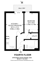 Floorplan area for info only, not for £/sq. ft valuation