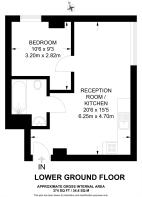 Floorplan area for info only, not for £/sq. ft valuation