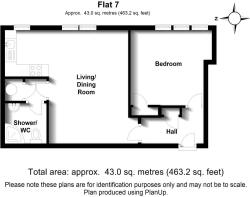 Floor Plan - Flat 7,