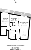 Floorplan area for info only, not for £/sq. ft valuation