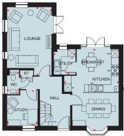 Avondale ground floor plan