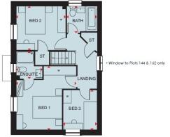 Hadley first floor plan