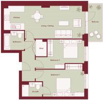 Type 2301 Floorplan - Royal Gateway