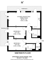 Floorplan area for info only, not for £/sq. ft valuation