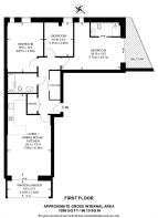 Floorplan area for info only, not for £/sq. ft valuation