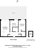 Floorplan area for info only, not for £/sq. ft valuation