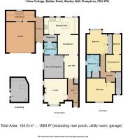 1 New Cottage, Ballam Road, Westby With Plumptons,