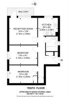 Floorplan area for info only, not for Â£/sq. ft valuation