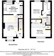 Floorplan - 17 Finches Close Littlehampton BN17 7G