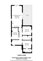 Floorplan area for info only, not for £/sq. ft valuation