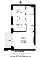 Floorplan area for info only, not for £/sq. ft valuation