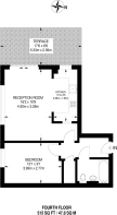 Floorplan area for info only, not for £/sq. ft valuation