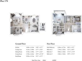 Plot 170 Rivers Edge - Floorplan