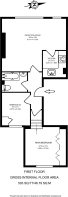 Floorplan area for info only, not for £/sq. ft valuation