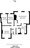 Floorplan area for info only, not for £/sq. ft valuation