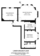 Floorplan area for info only, not for £/sq. ft valuation