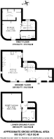 Floorplan area for info only, not for £/sq. ft valuation