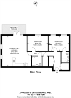 Floorplan area for info only, not for £/sq. ft valuation