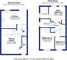 7 Great Barton Hill, Gillingham - all floors.JPG
