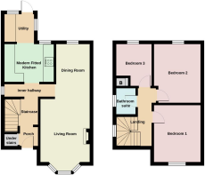 Floor-plan for guidance purposes