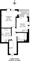 Floorplan area for info only, not for £/sq. ft valuation