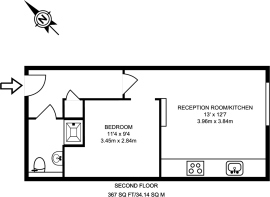 Floorplan area for info only, not for £/sq. ft valuation