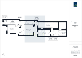 Floorplan - Garden Flat, 2 Norfolk Buildings, Bath