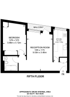 Floorplan area for info only, not for £/sq. ft valuation