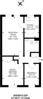 Floorplan area for info only, not for £/sq. ft valuation