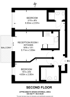 Floorplan area for info only, not for £/sq. ft valuation