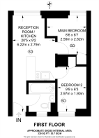 Floorplan area for info only, not for Â£/sq. ft valuation