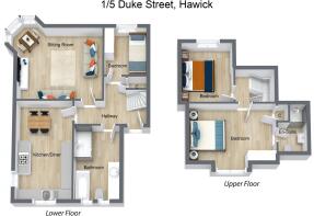 15 Duke Street, Hawick - 3D - 1. Floor - Letterhea
