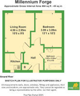 floorplan - Millennium forge ground floor